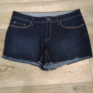 Fire And Gold Dark Wash Denim Women's Size 12 Shorts Cut Off